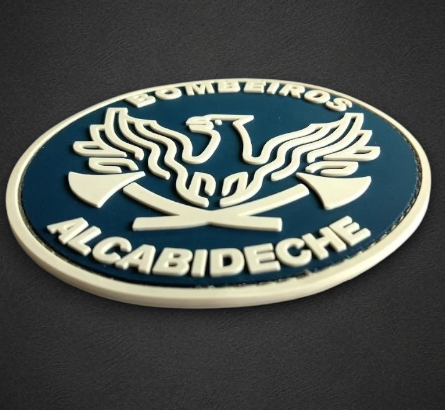 Badge PVC soft velcro Bombeiros Alcabideche